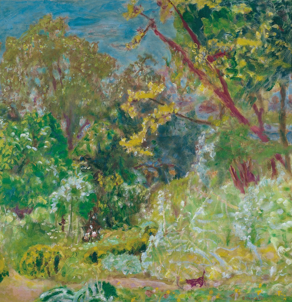güneş ışığı, 1923 by Pierre Bonnard