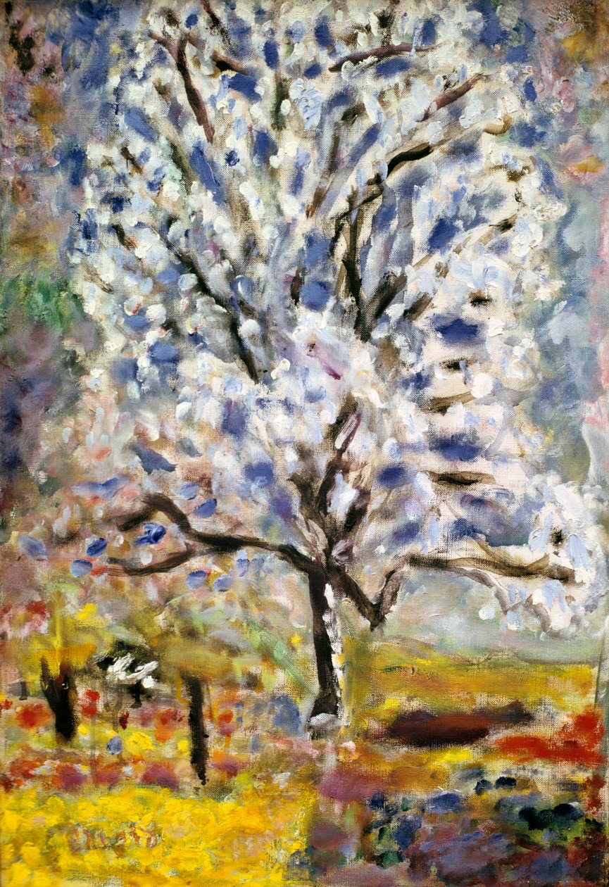 Çiçekteki Badem Ağacı, 1947 by Pierre Bonnard