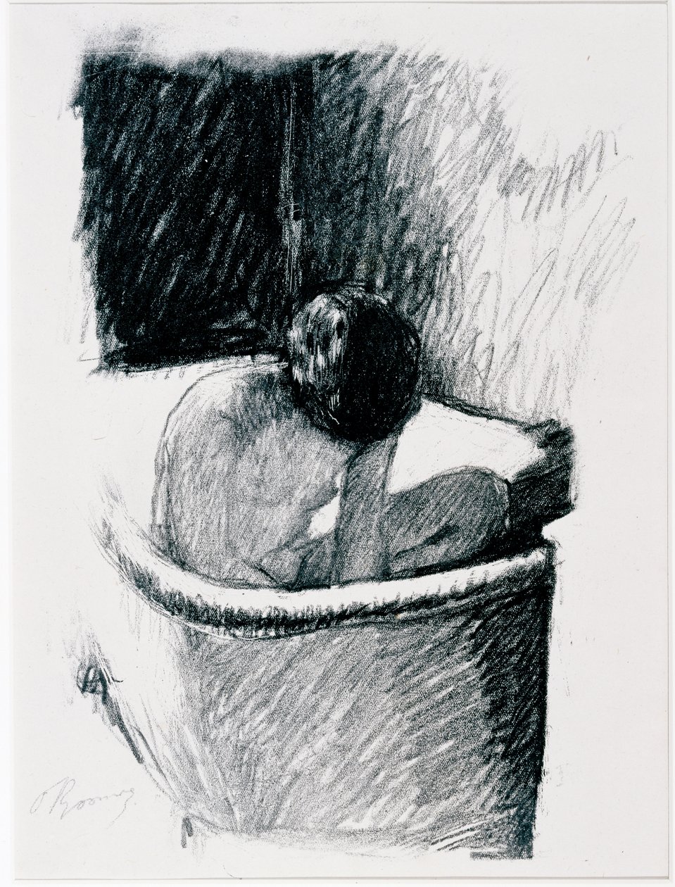 Hamam, c.1925 (lito) by Pierre Bonnard