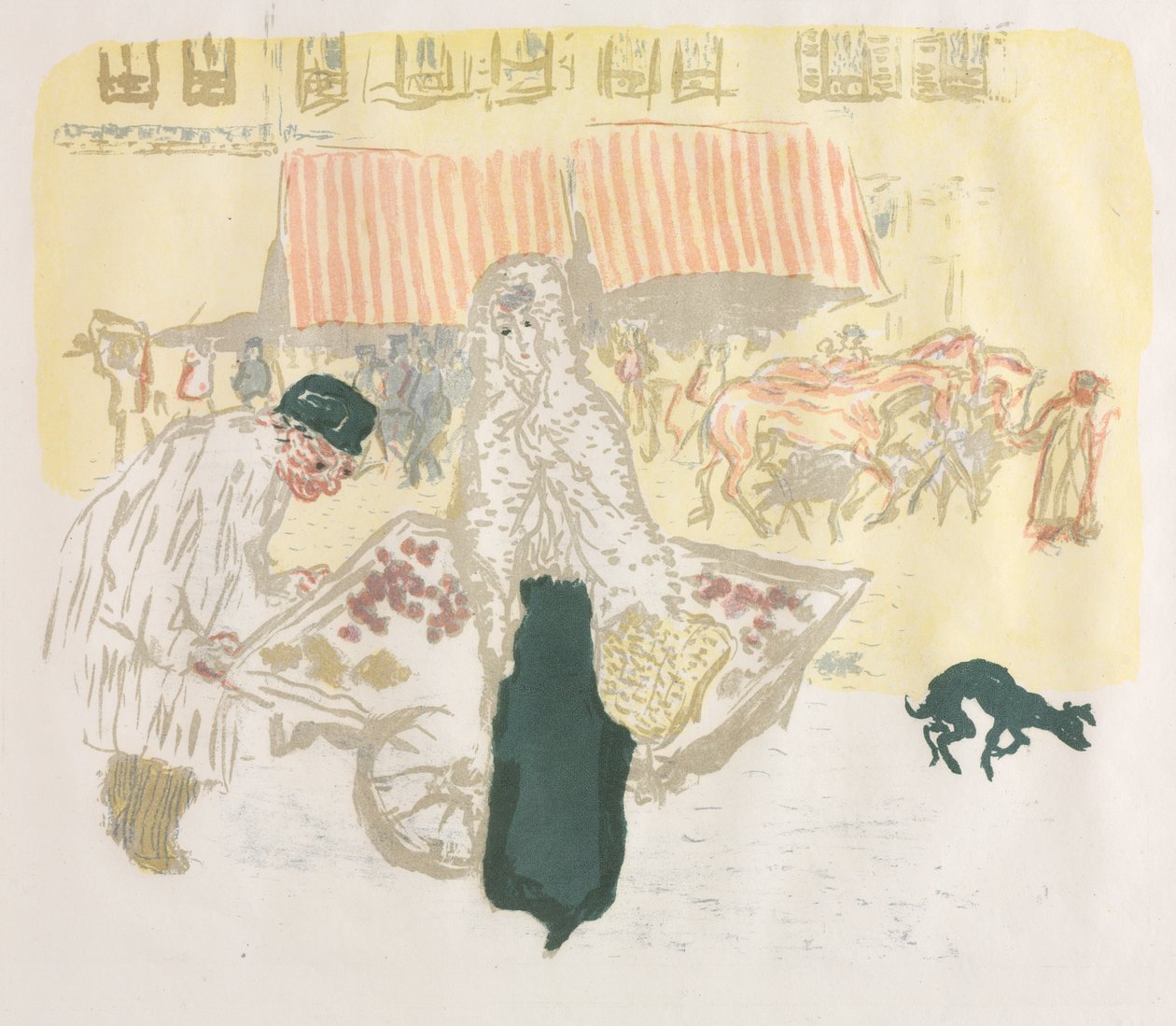 satıcı by Pierre Bonnard