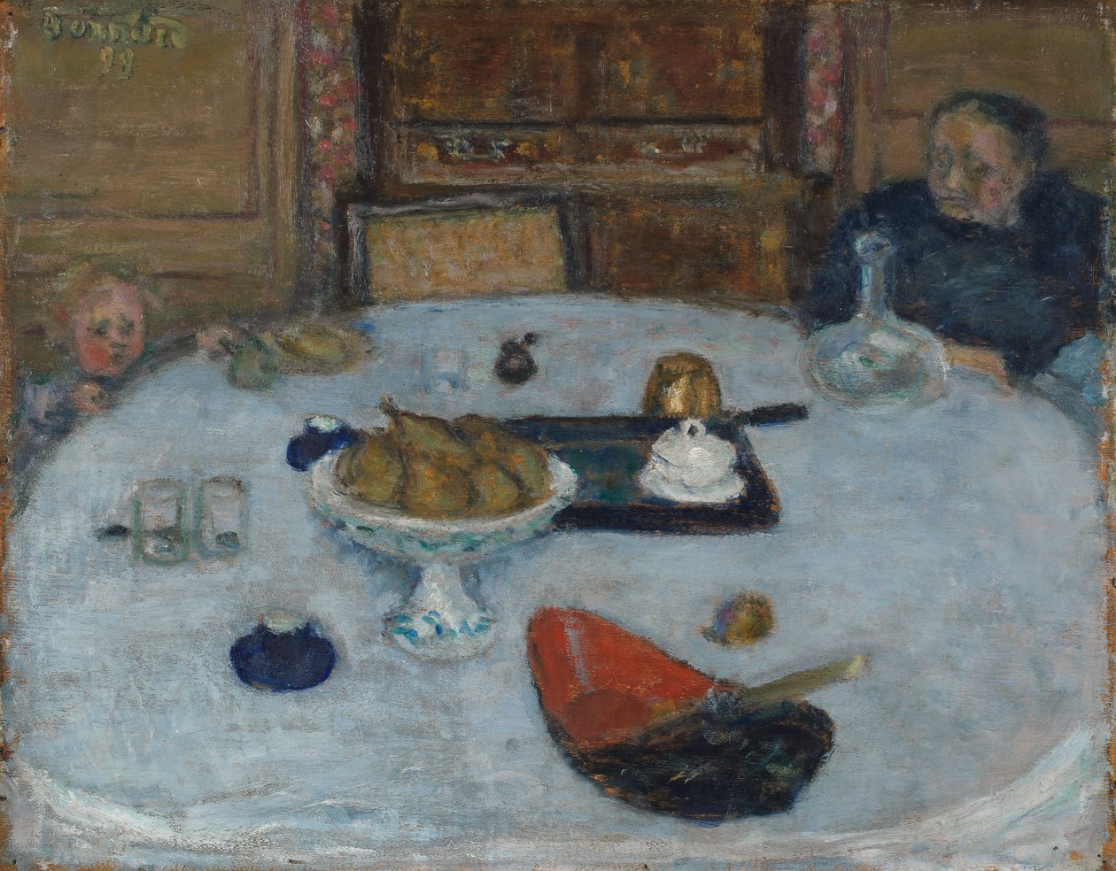 Yemek, 1899 by Pierre Bonnard