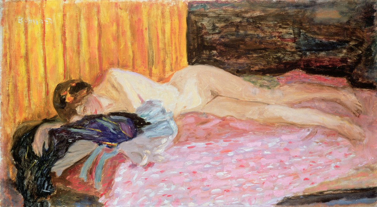 Pembe Kanepe by Pierre Bonnard