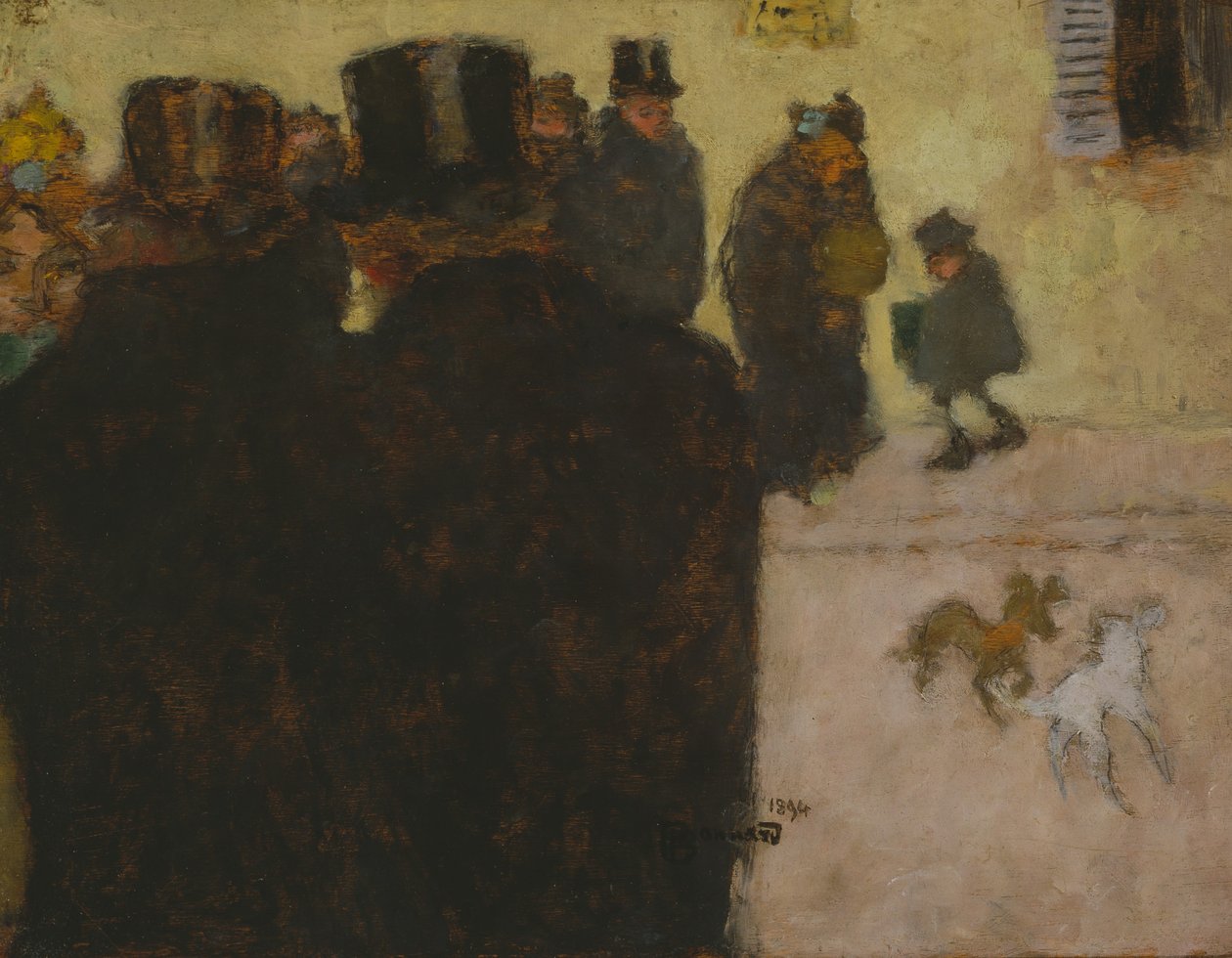 Kışın Sokak by Pierre Bonnard
