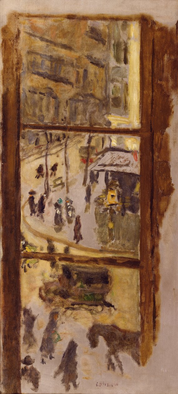 Windows aracılığıyla by Pierre Bonnard