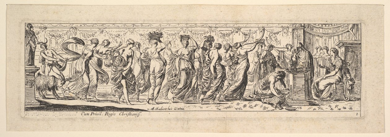Bachnal, 1615-42. by Pierre Brebiette