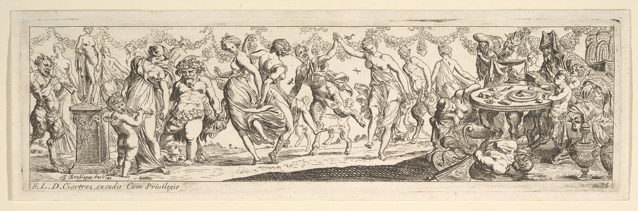 Bachnal, 1615-42. by Pierre Brebiette