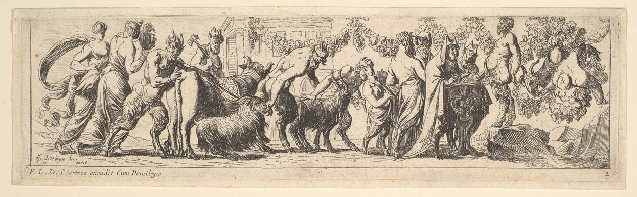 Bachnal, 1615-42. by Pierre Brebiette