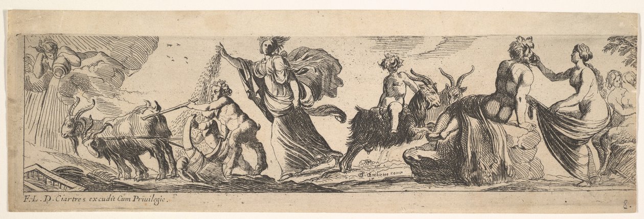 Bachnal, 1615-42. by Pierre Brebiette