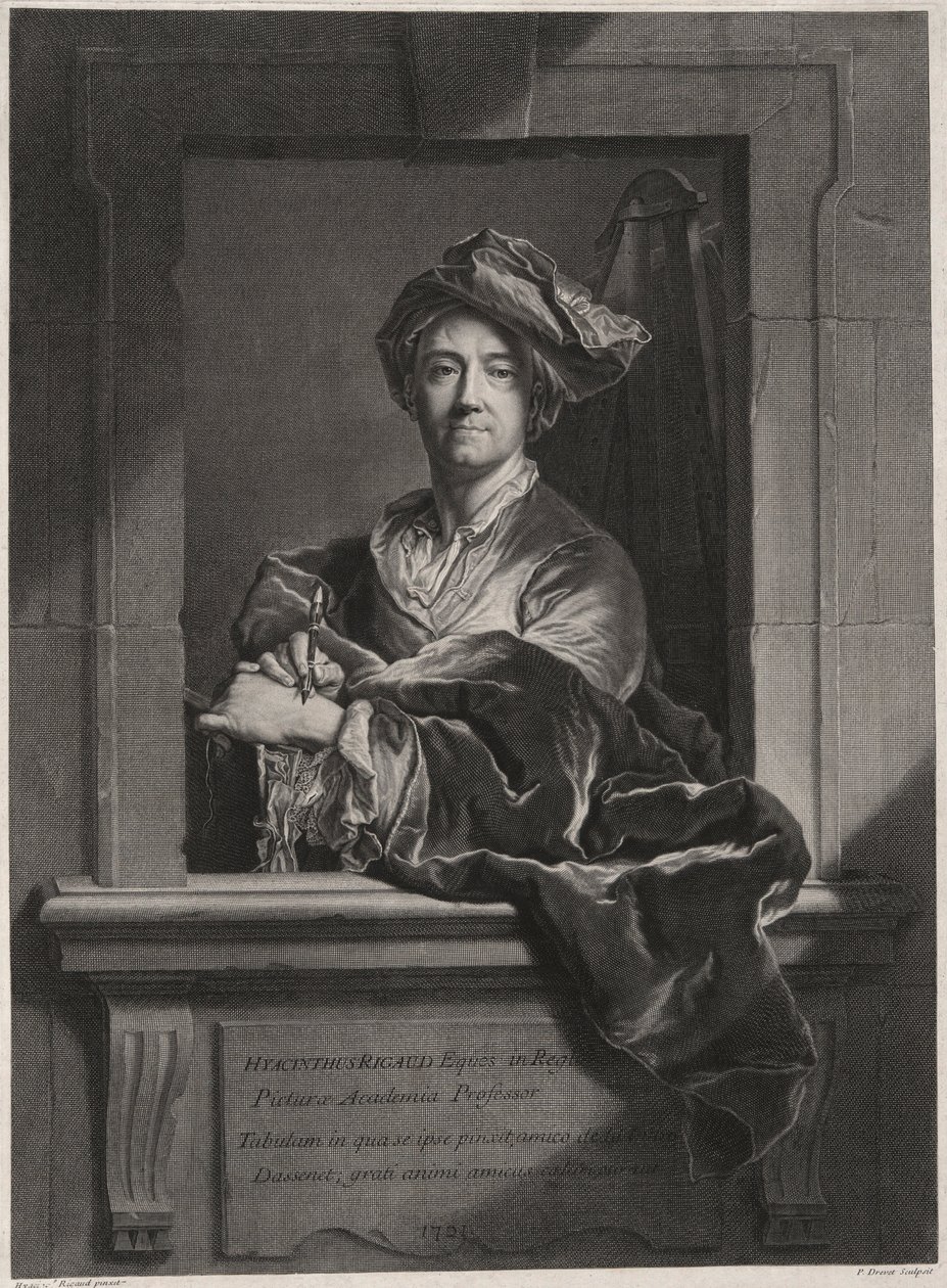 Sümbül Rigaud (1659-1743) by Pierre Drevet