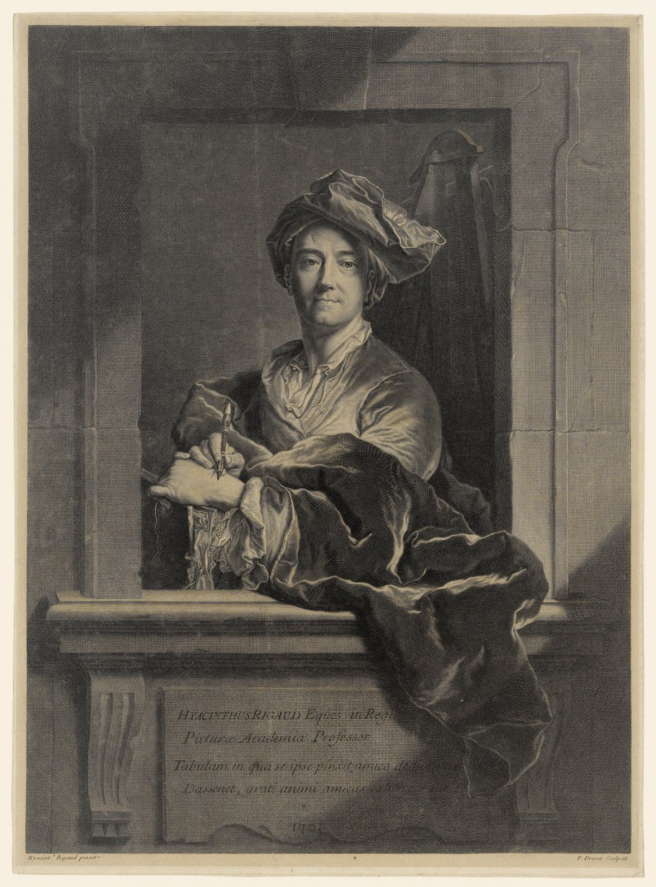 Sümbül Rigaud by Pierre Drevet