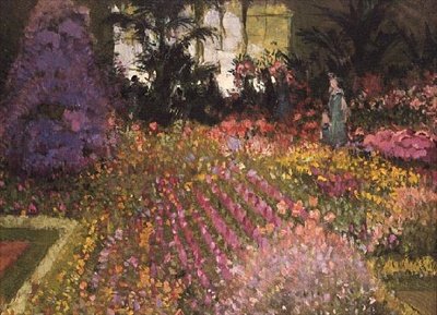 Çiçek Bahçesi by Pierre Eugene Montezin
