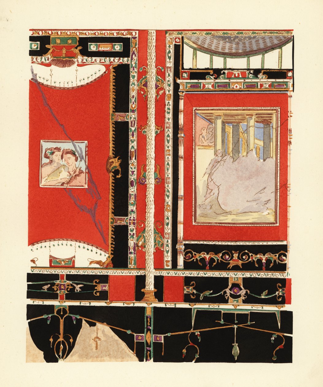 L Evi'nde Tablinum by Pierre Gusman