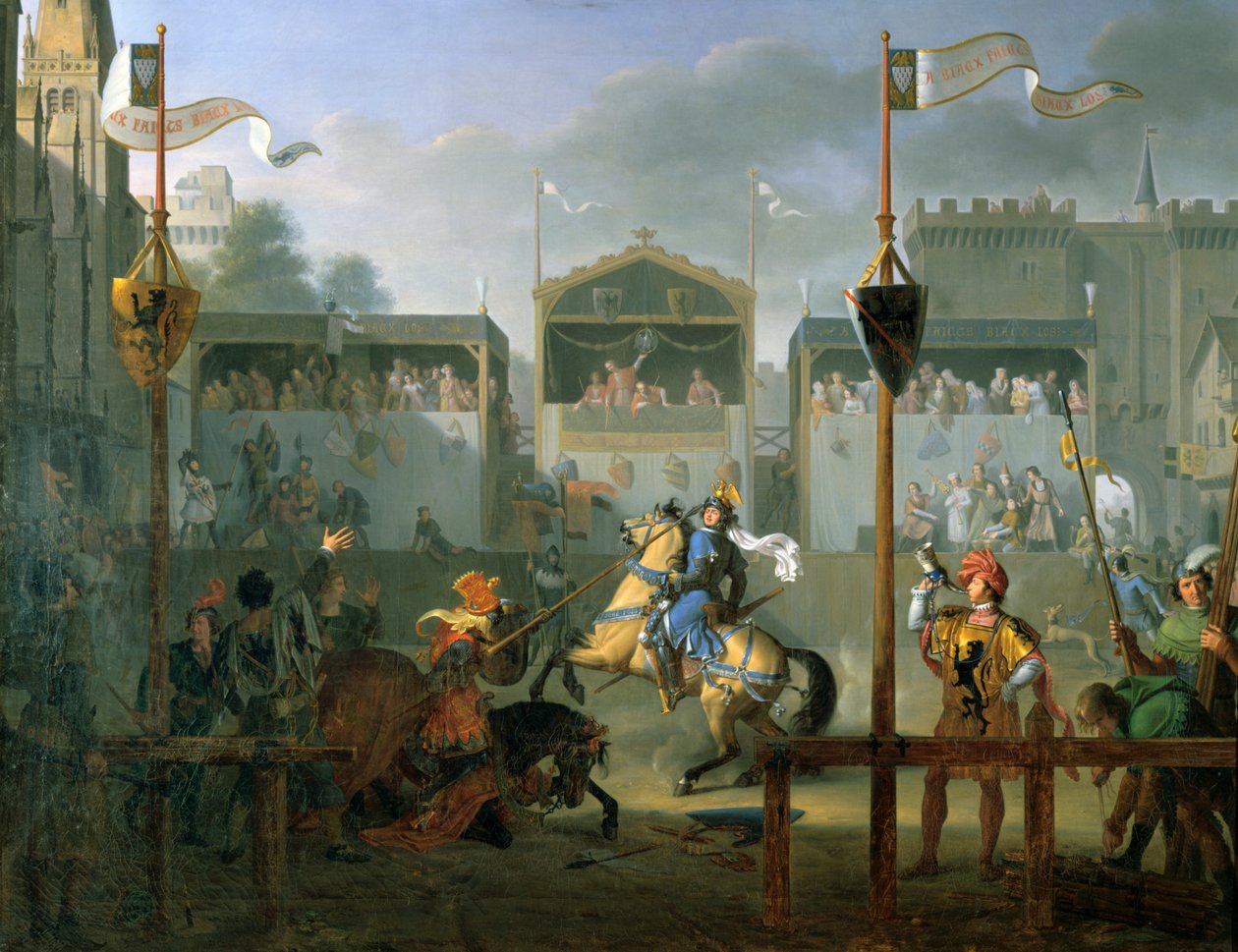 Turnuva, 1812 by Pierre Henri Revoil