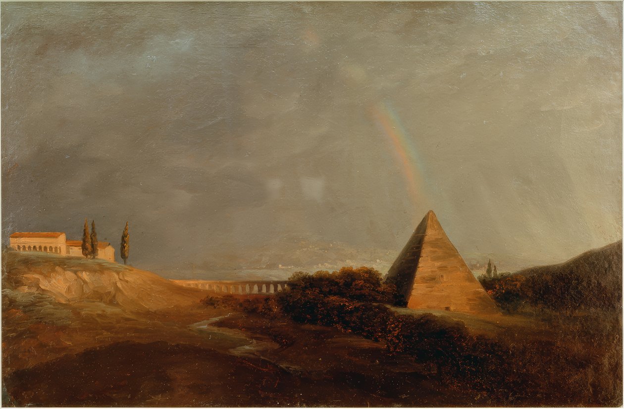 Gökkuşağından Çıkan Piramit by Pierre Henri de Valenciennes