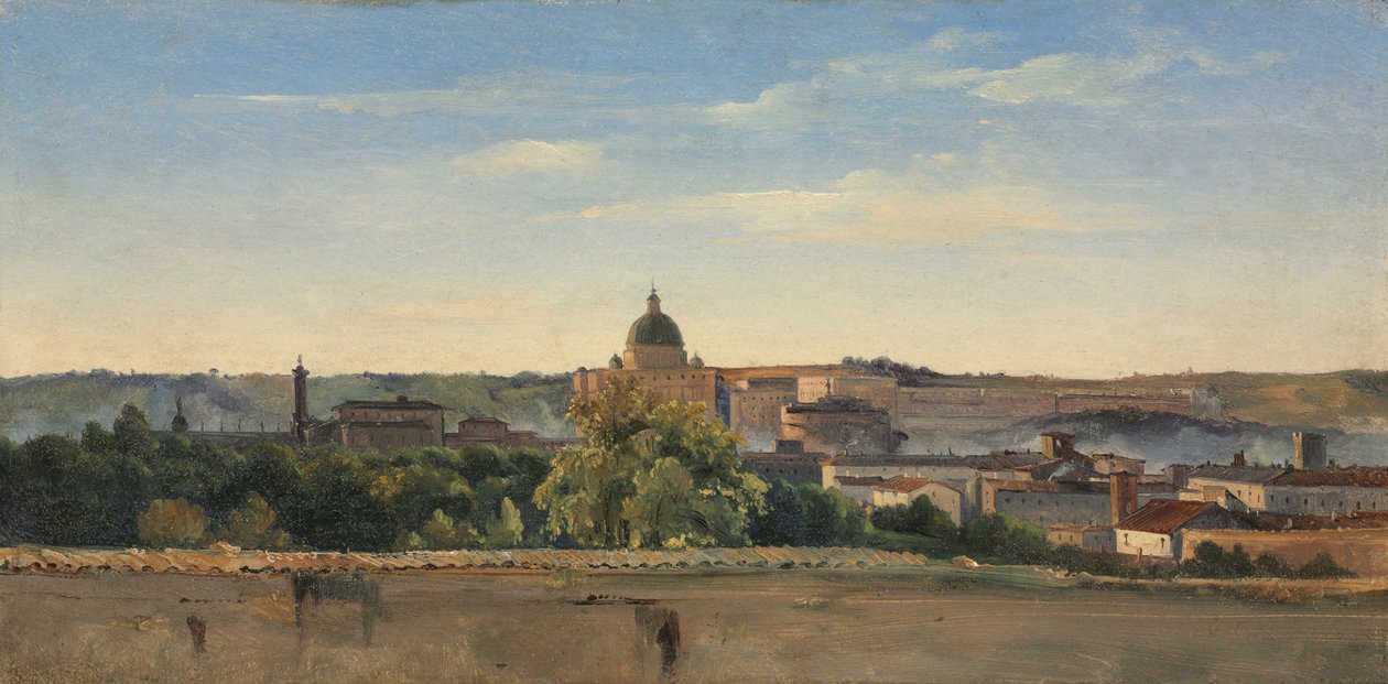 Roma manzarası, c. 1782-1784. by Pierre Henri de Valenciennes
