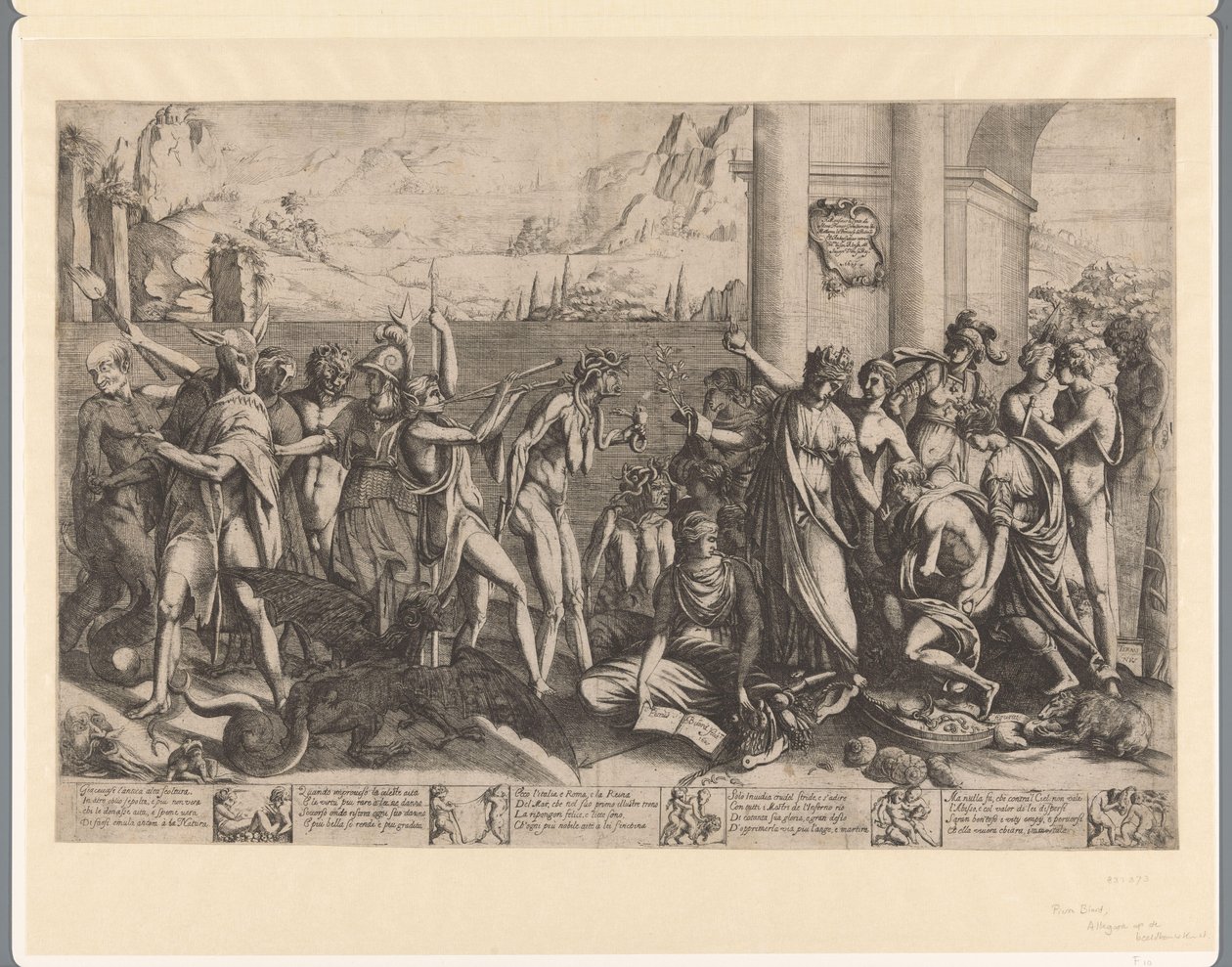 heykel alegori by Pierre II Biard