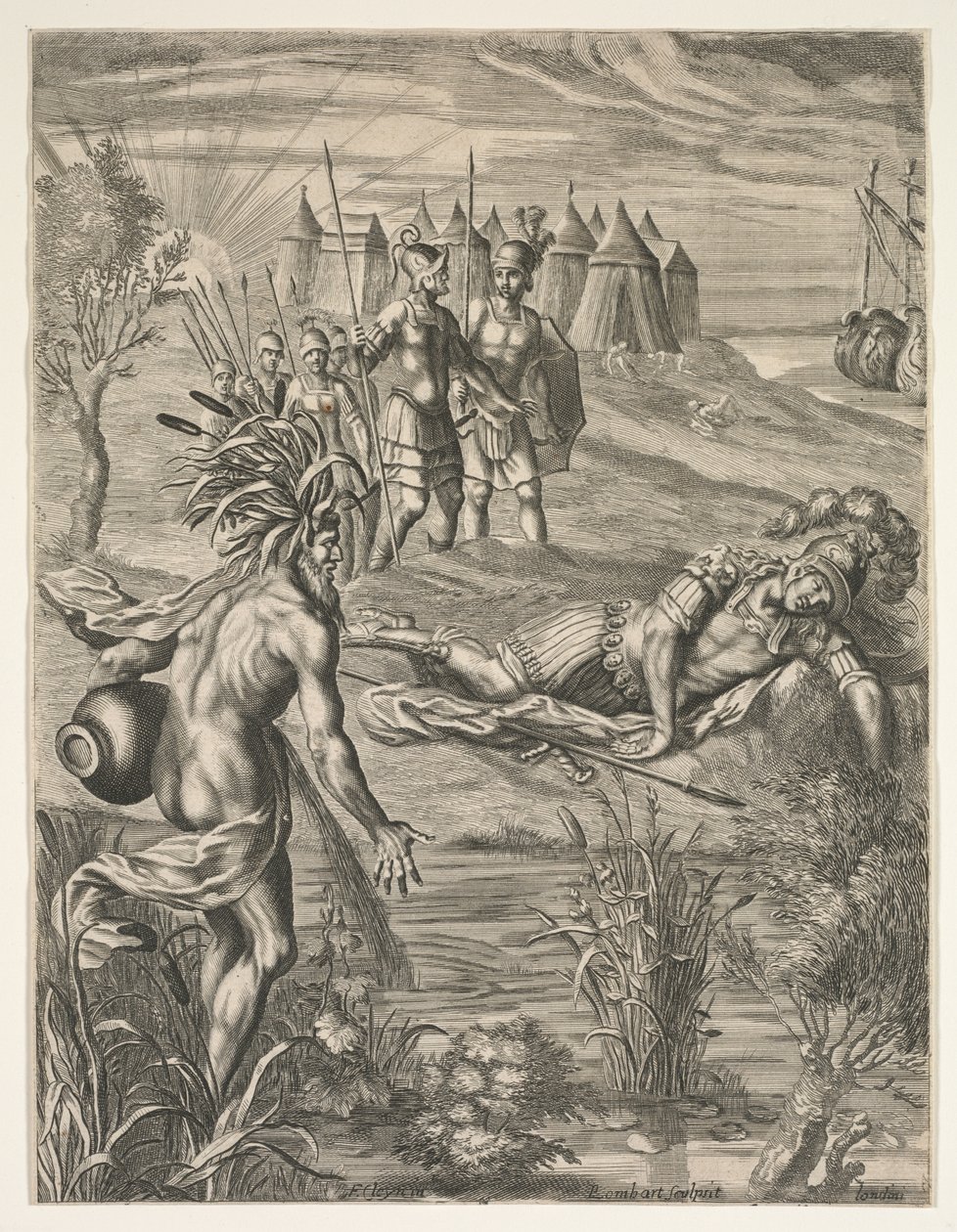 Aeneid, 1658. by Pierre Lombart