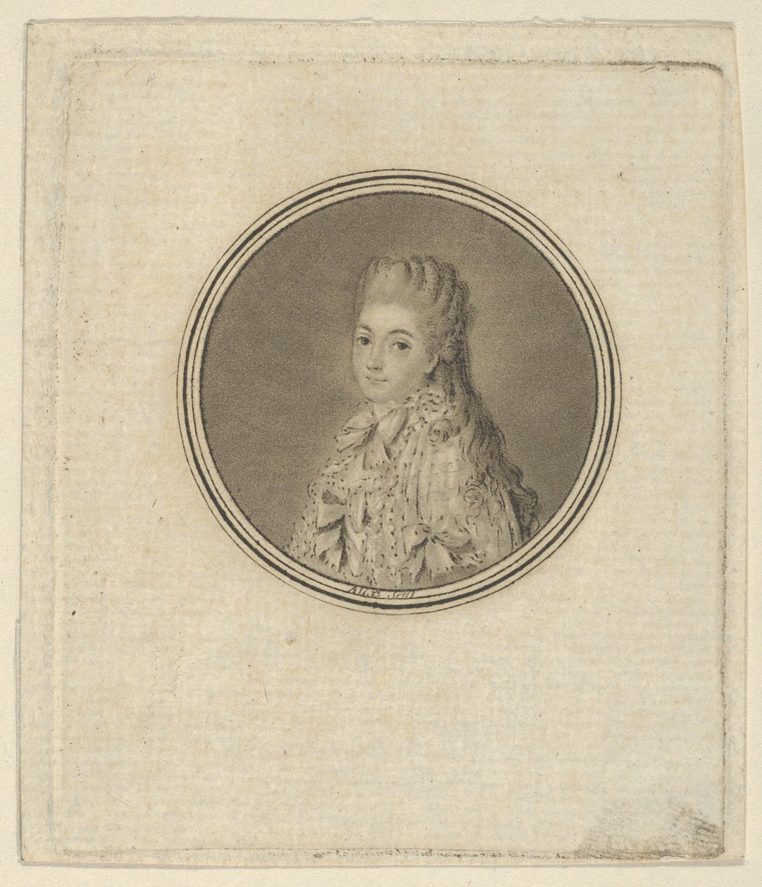 Anne de Chaumont-Guitry, Amblimont Kontesi, 1780-1817. by Pierre Michel Alix