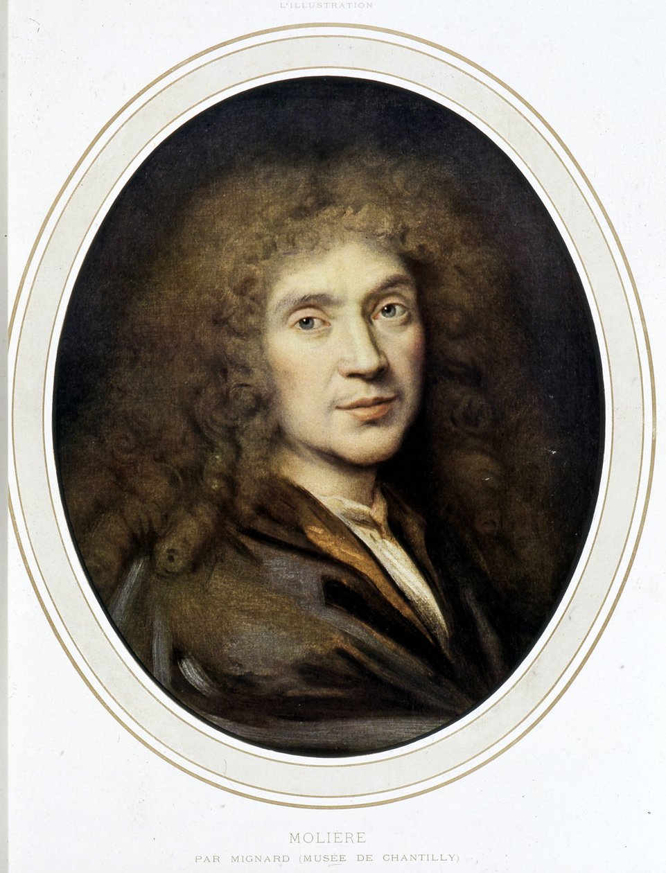 Molière by Mignard - Chantilly Müzesi by Pierre Mignard