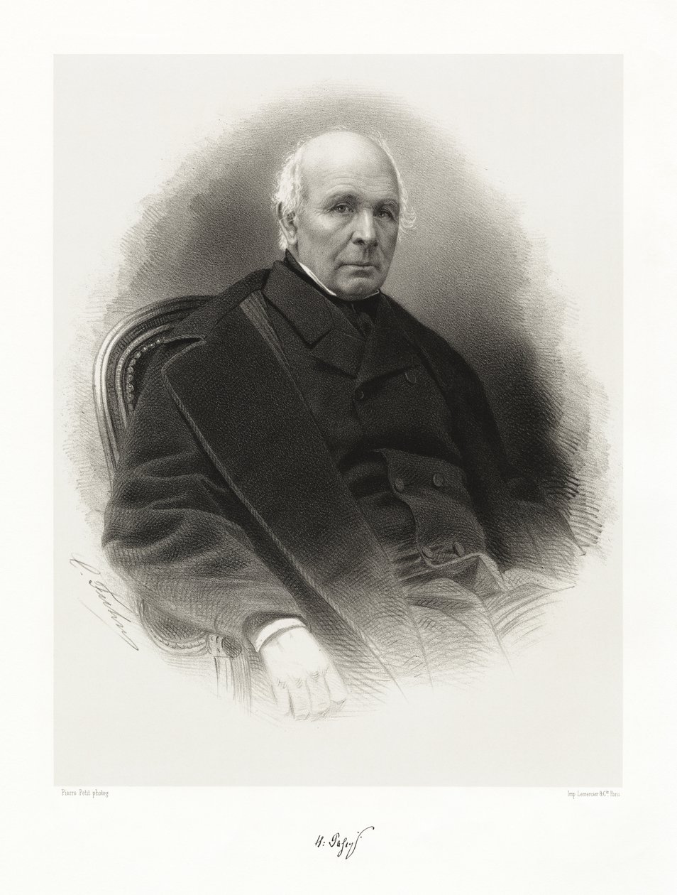 Hippolyte Passy, ​​1865-66 by Pierre Petit