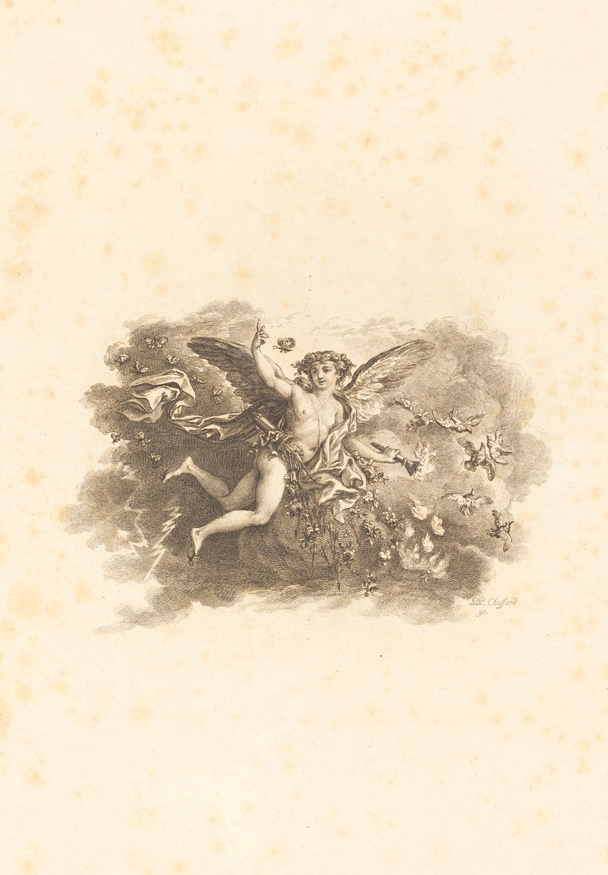 Başlık Sayfaları için Fleuron by Pierre Philippe Choffard