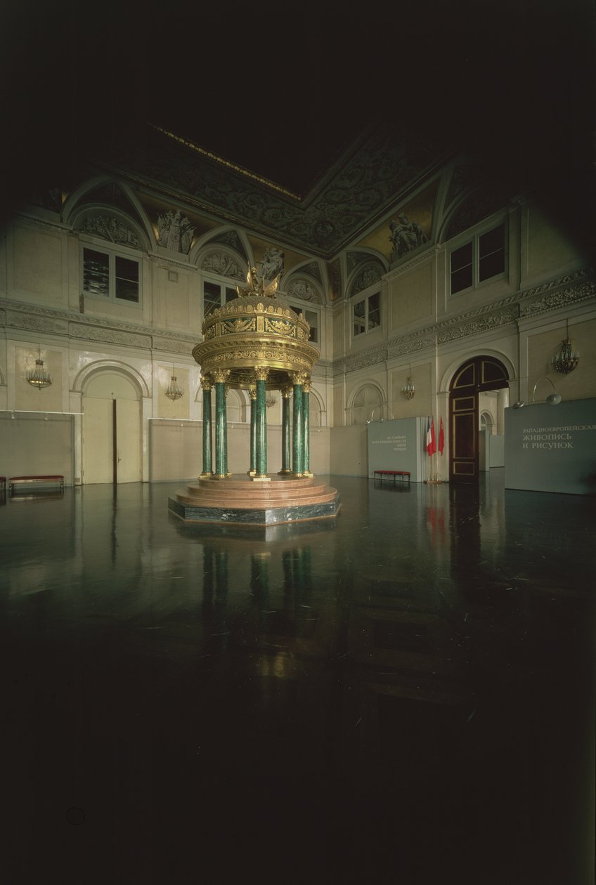 Bir tapınak rotunda modeli by Pierre Philippe Thomire