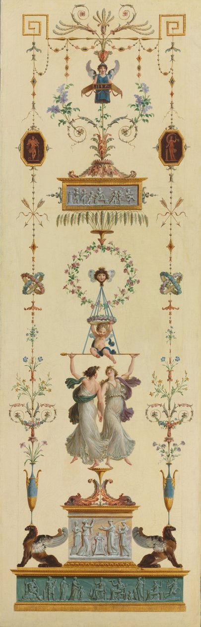Dekoratif Panel, 1790