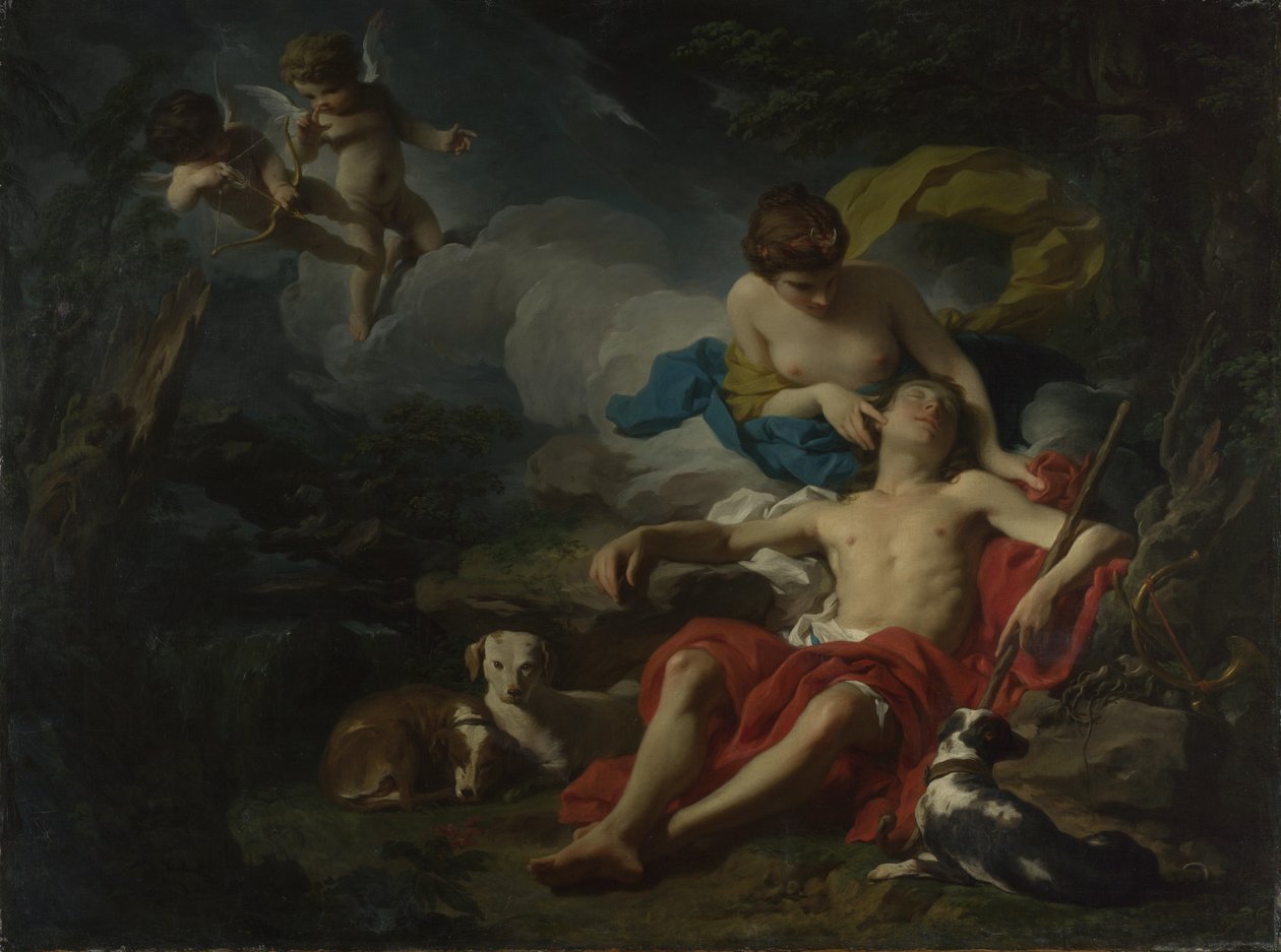 Diana ve Endymion, c.1745 (tuval üzerine yağlı boya) by Pierre Subleyras