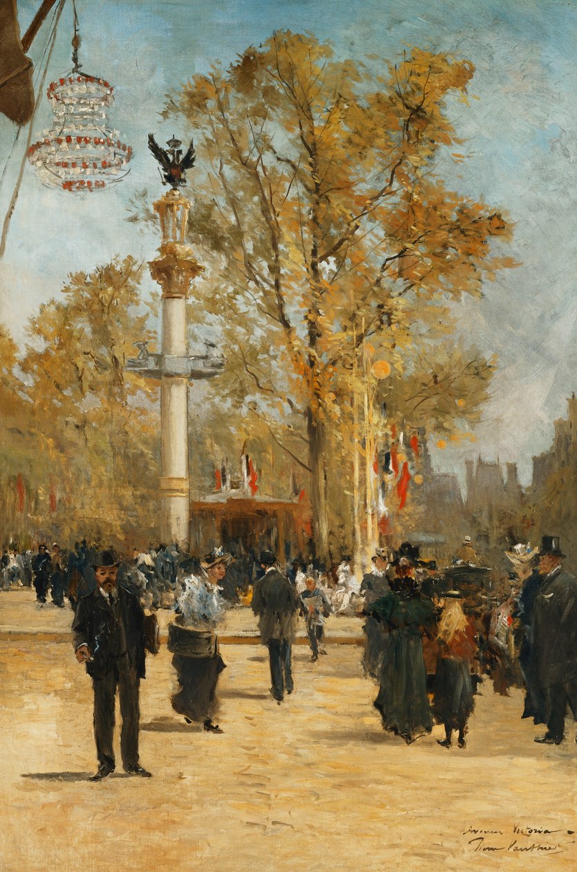 Victoria Caddesi, 1876 by Pierre Vauthier