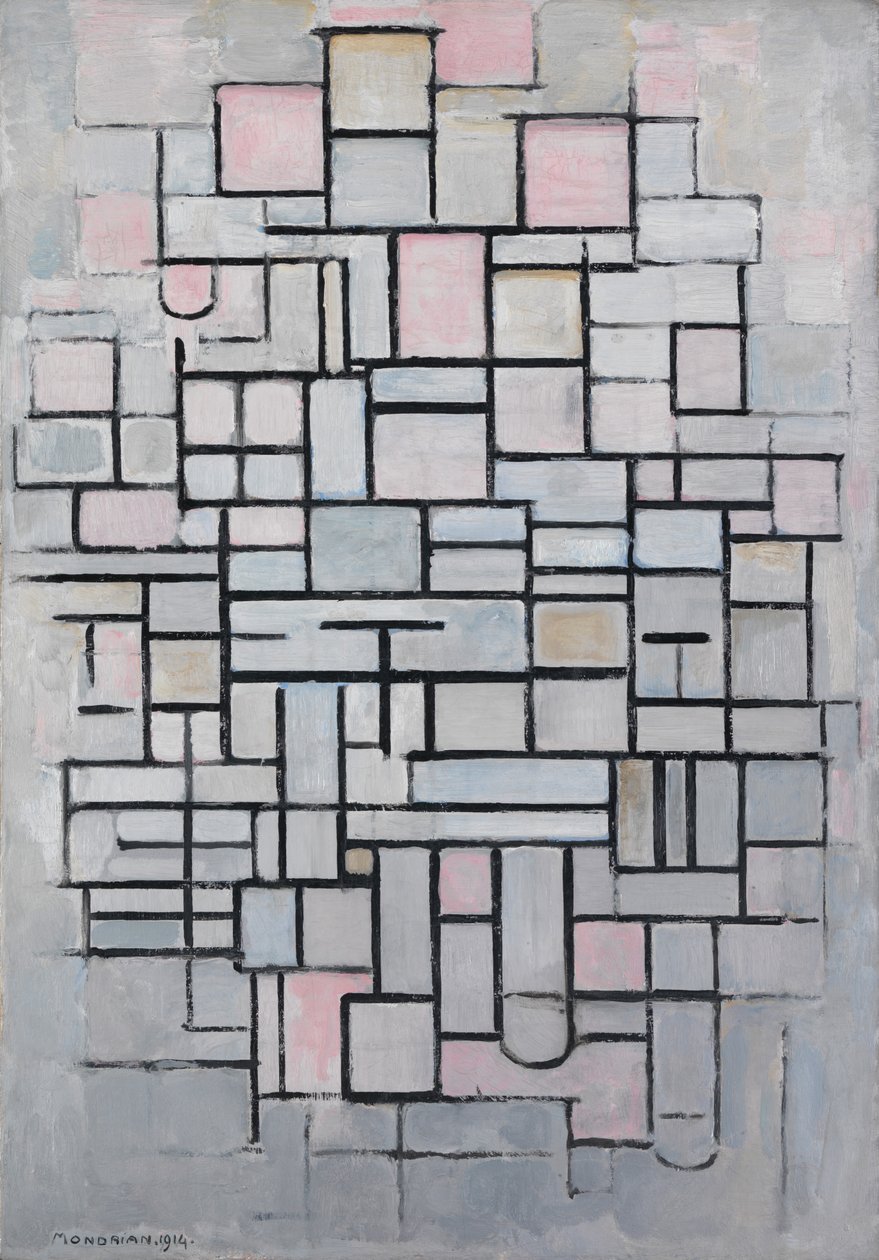 Kompozisyon No.IV by Piet Mondrian