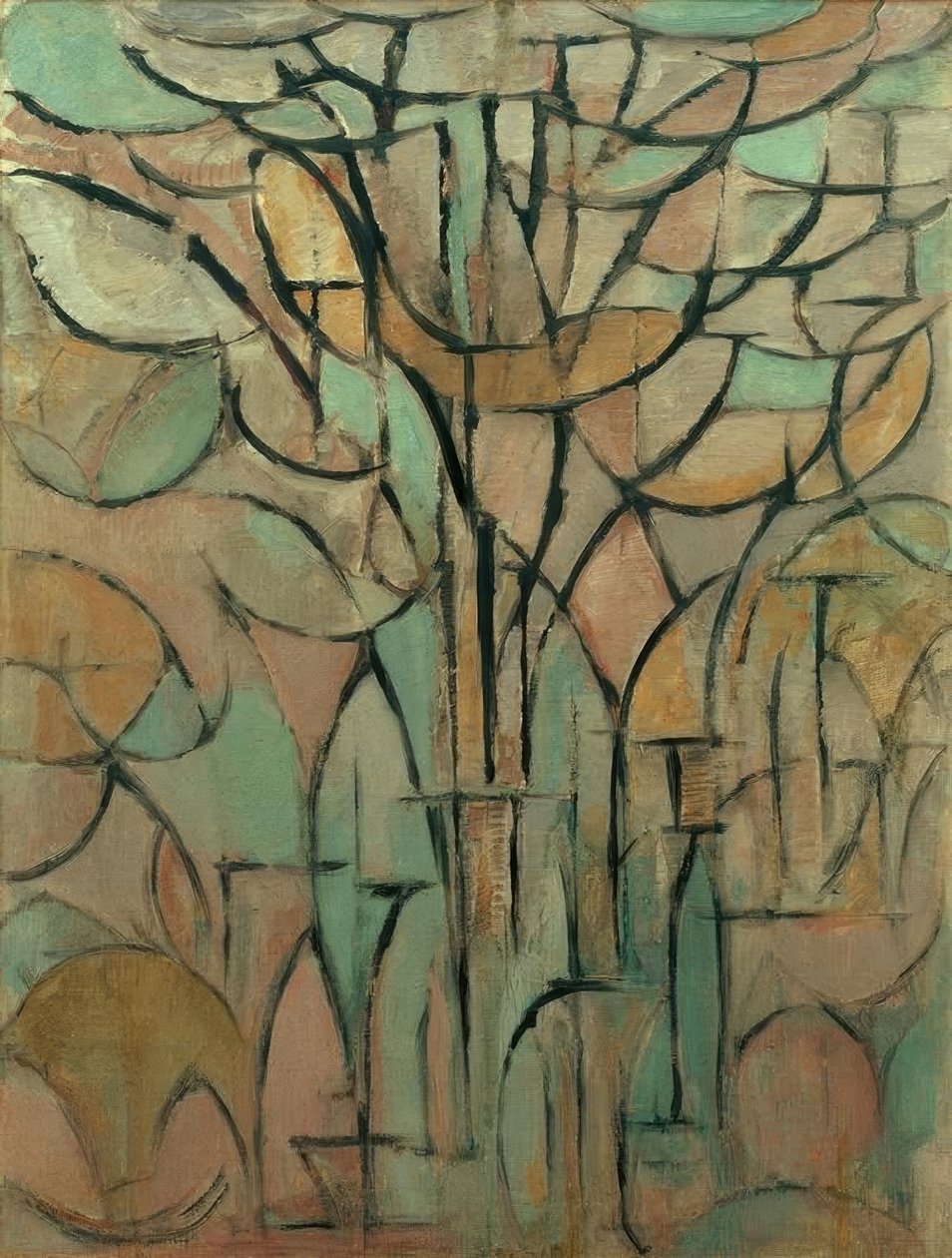Ağaçlar by Piet Mondrian