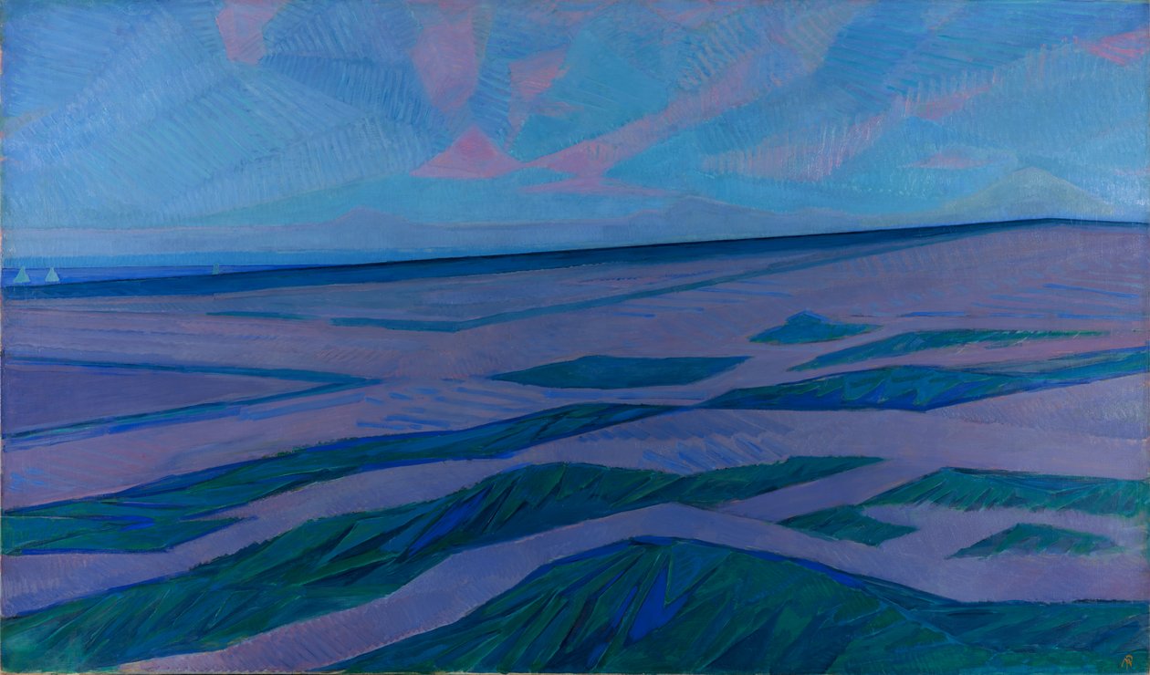 Kumul Manzarası, 1911 by Piet Mondrian