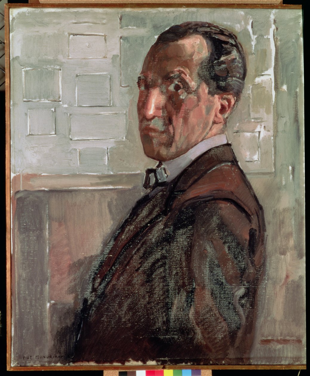 Otoportre, 1918 by Piet Mondrian
