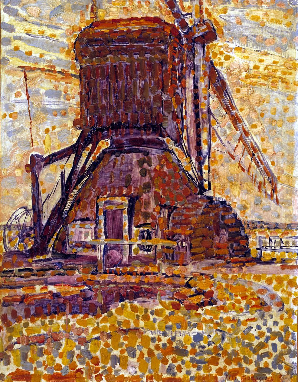Winkel Değirmeni by Piet Mondrian