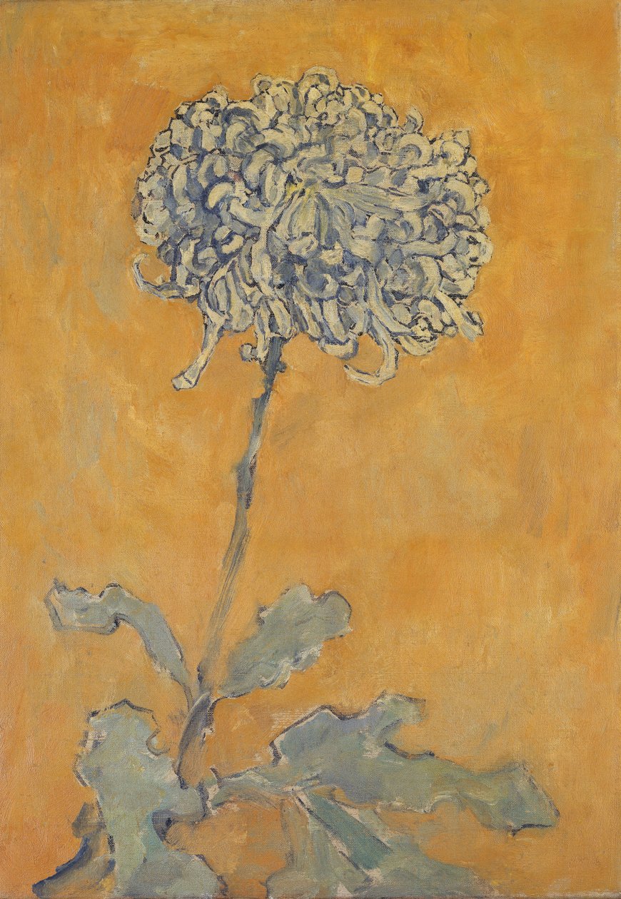 Krizantem by Piet Mondrian