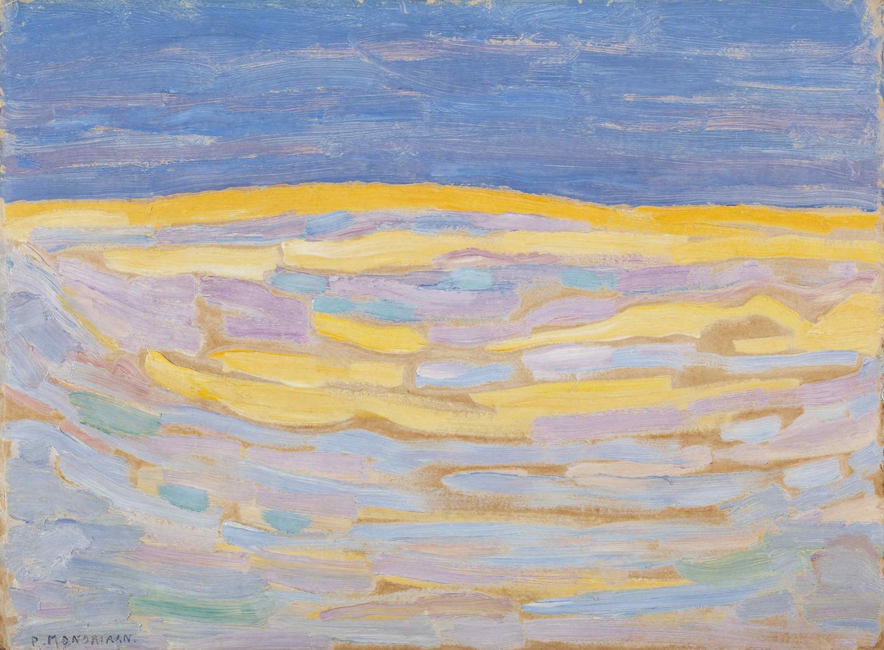 Dune I, 1909. by Piet Mondrian