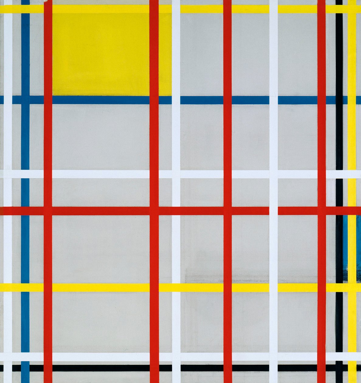 New York, 3, 1941 by Piet Mondrian