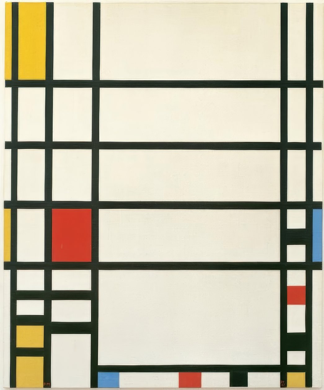Trafalgar Meydanı by Piet Mondrian