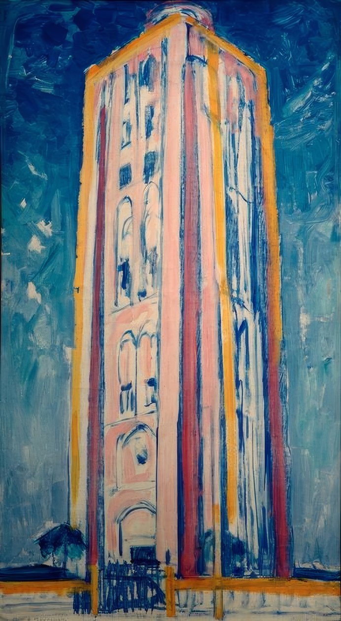 Westkapelle (Hollanda), by Piet Mondrian