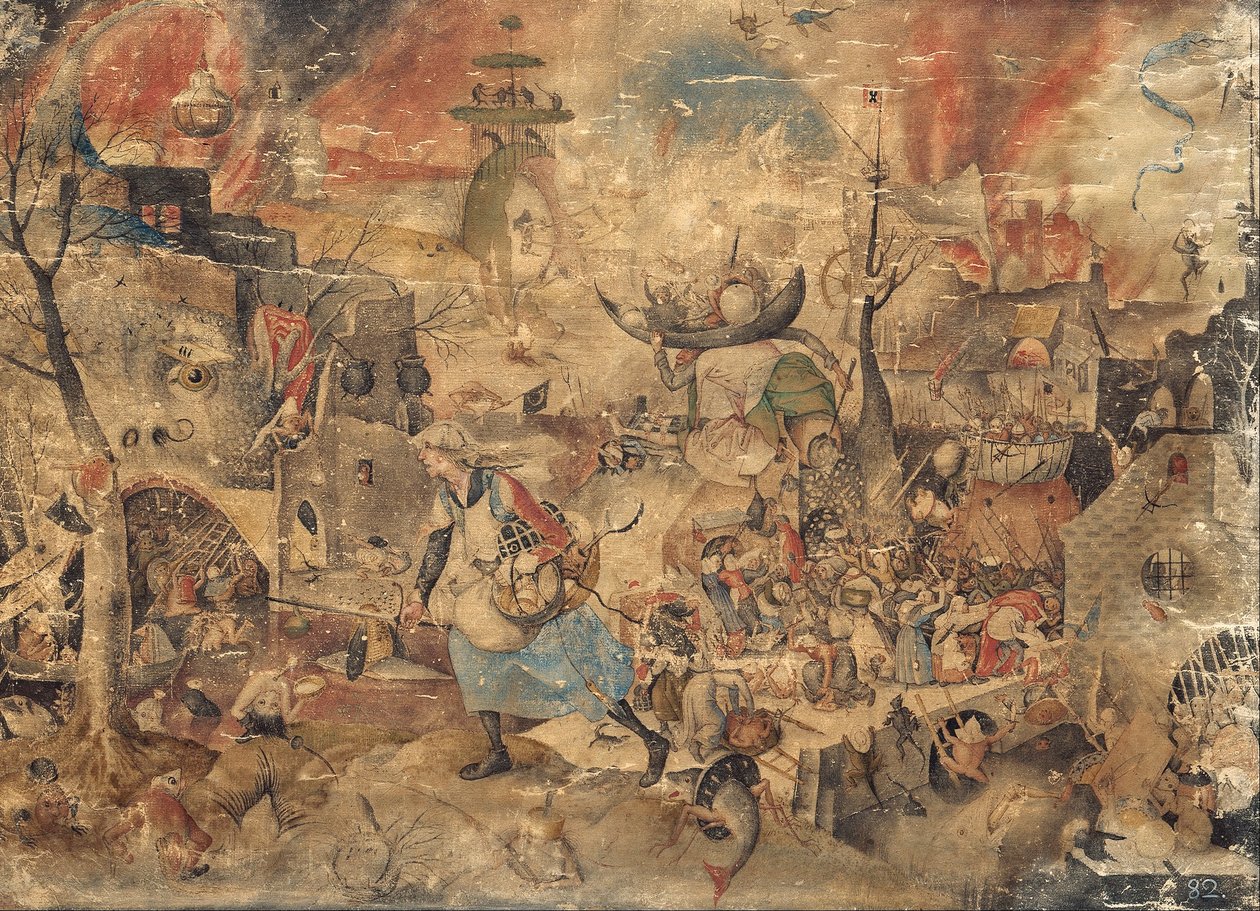 Dulle Griet (Deli Meg) by Pieter Bruegel the Elder