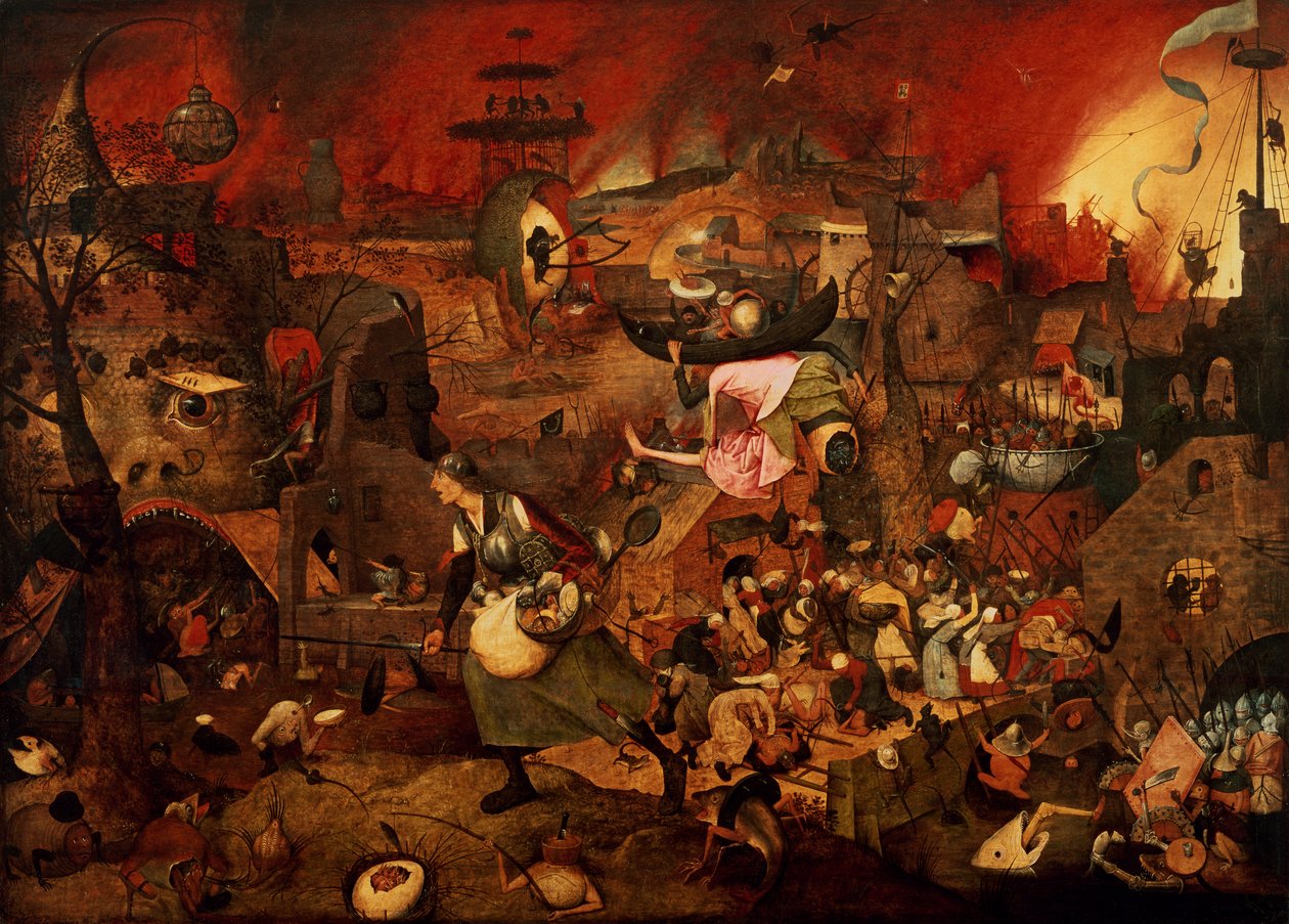 Dulle Griet (Deli Meg) 1564 by Pieter Bruegel the Elder