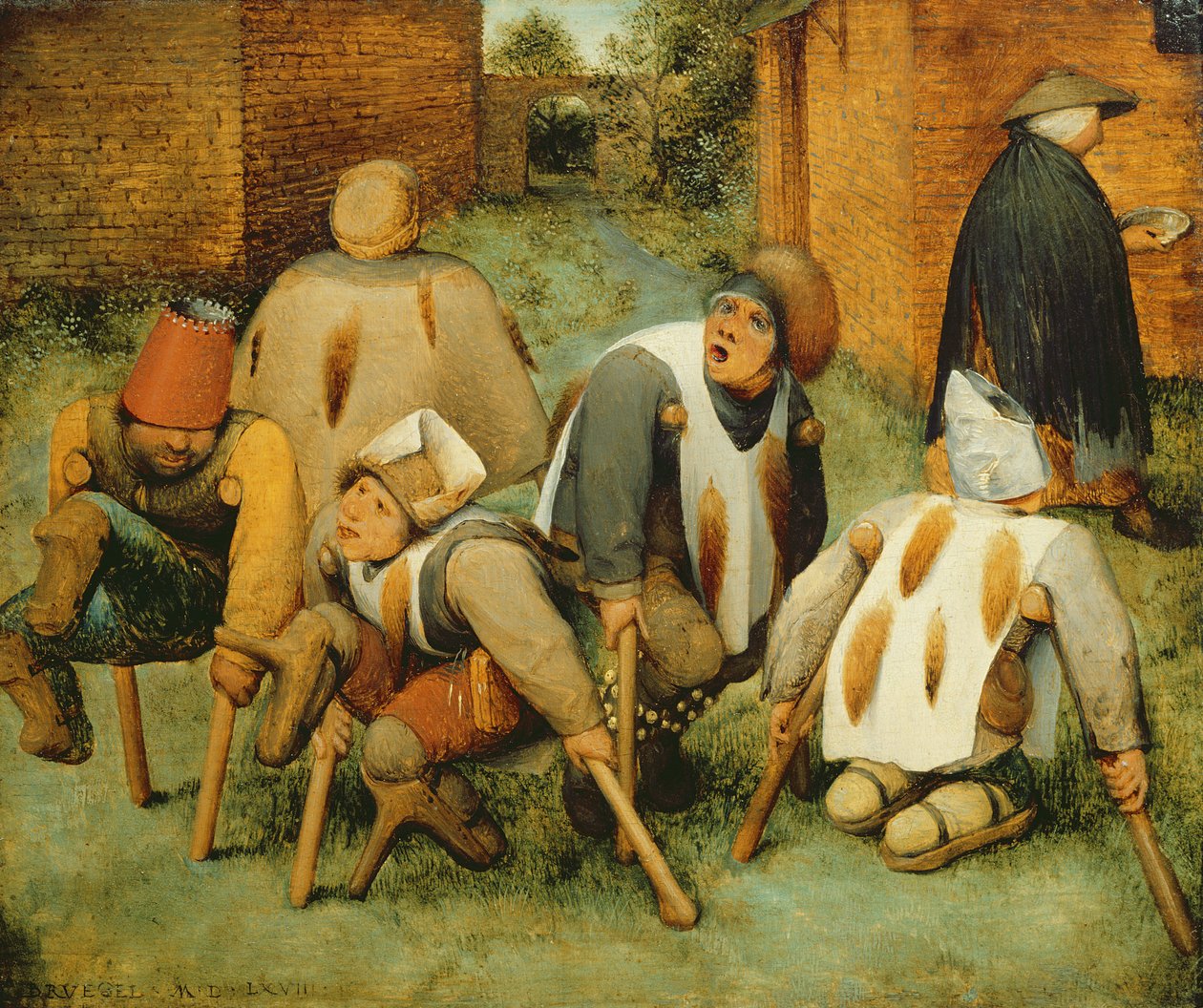 Dilenciler, 1568 by Pieter Bruegel the Elder