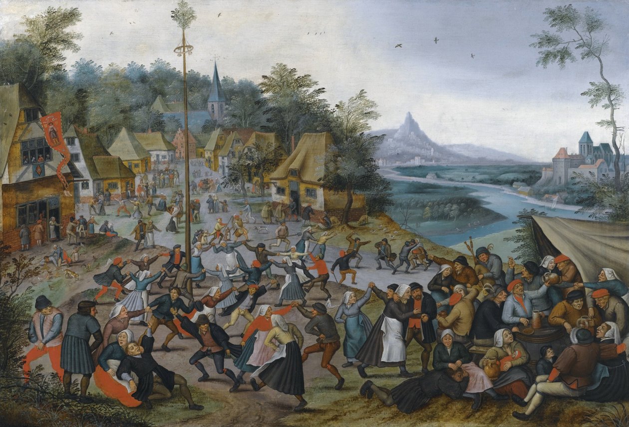 Dans ile St. Georges Kermis by Pieter Brueghel the Younger