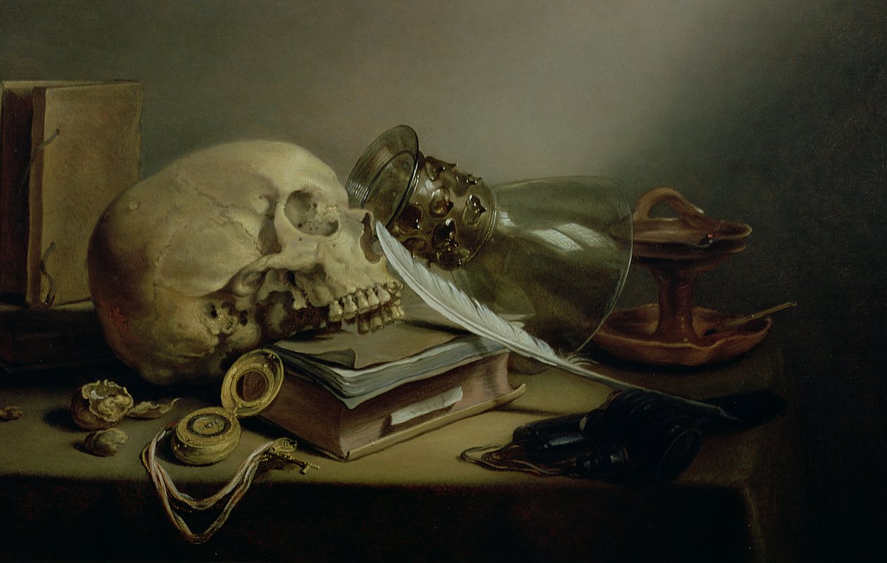 Bir Vanitas Natürmort by Pieter Claesz