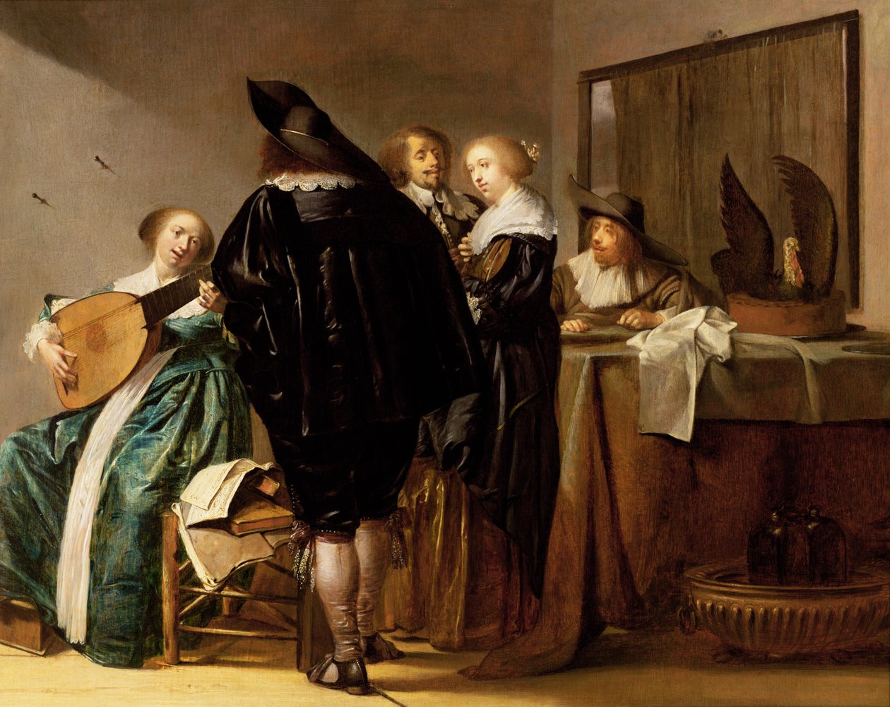 İç Mekanda Zarif Bir Şirket by Pieter Codde