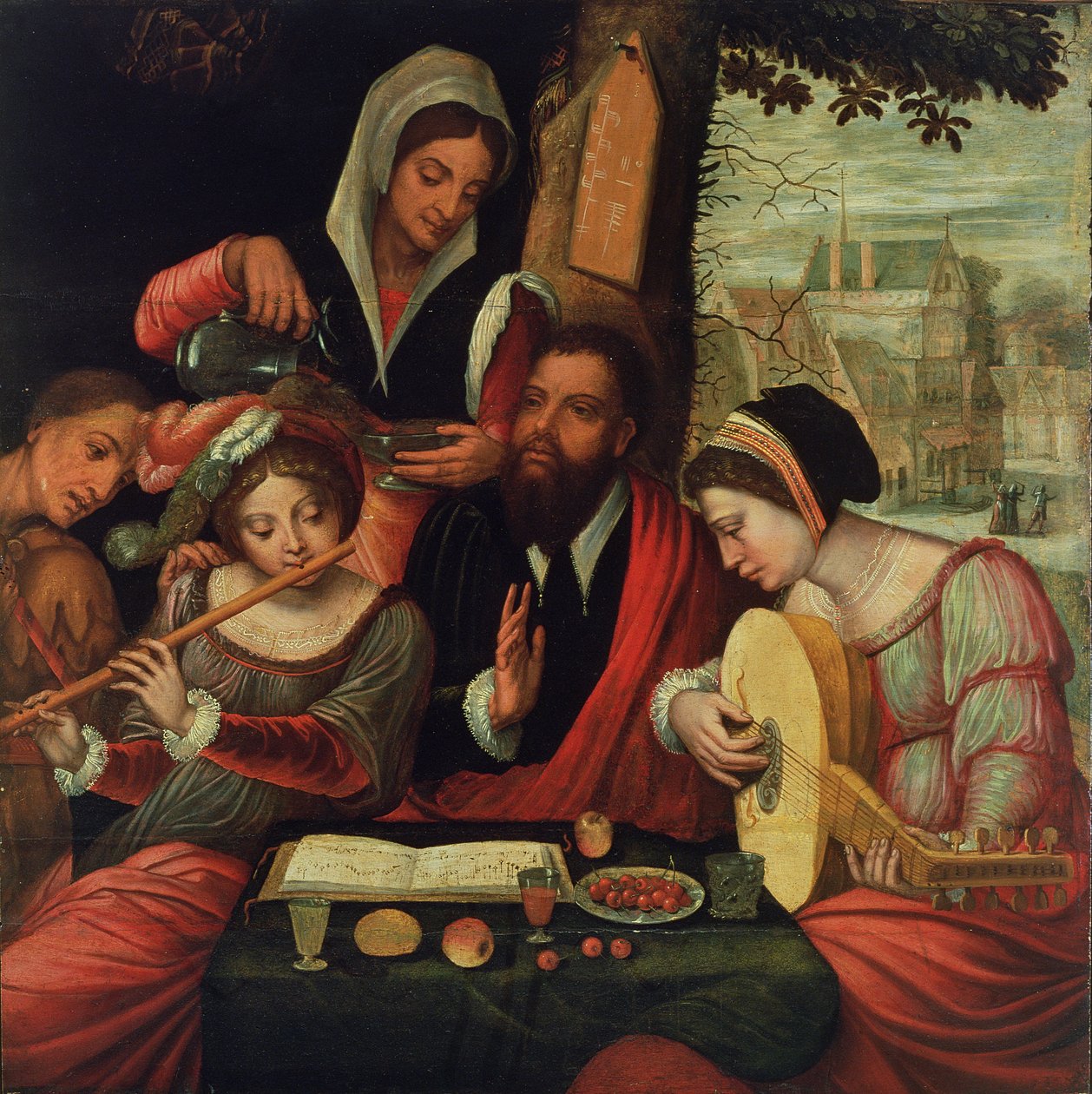 Müzik Partisi by Pieter Coecke van Aelst