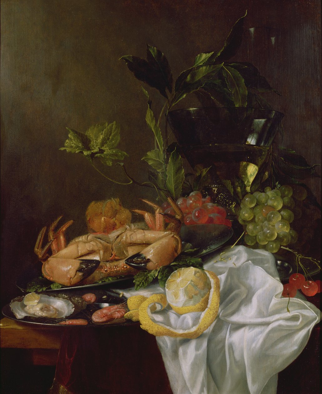 Still Life, 17th century by Pieter de Ring