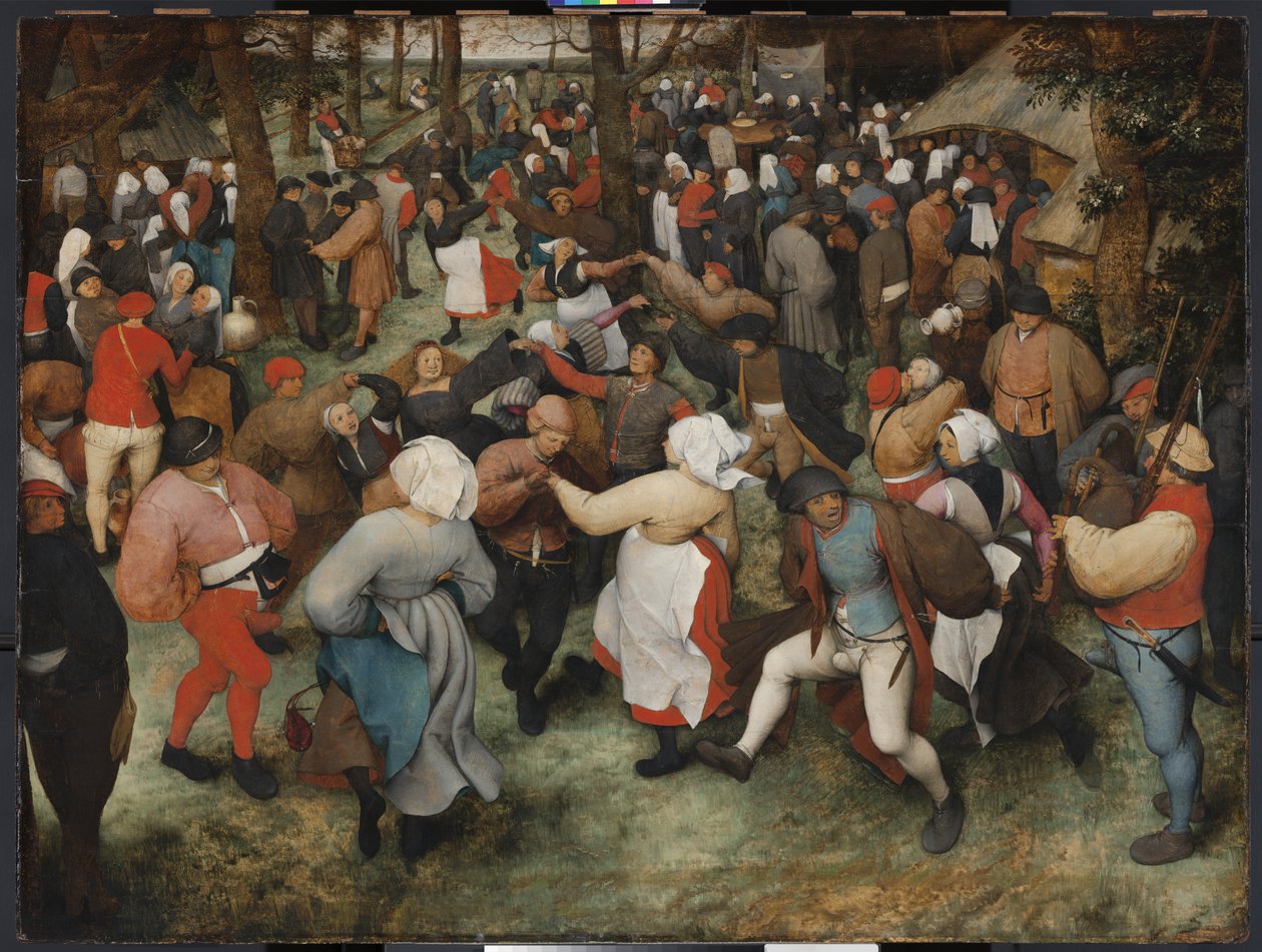Düğün Dansı, c.1566 by Pieter Bruegel the Elder