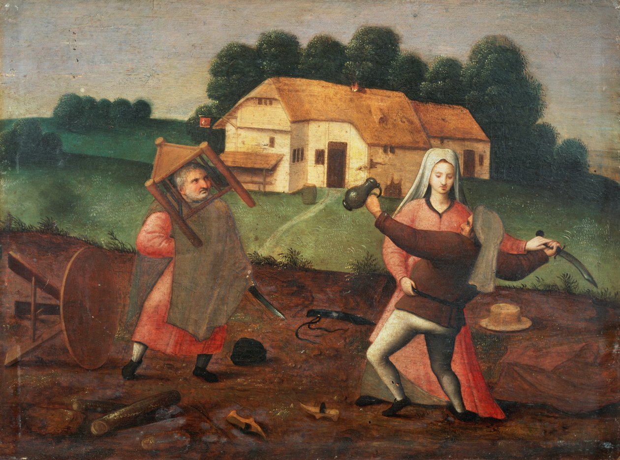kavga by Pieter Brueghel the Younger