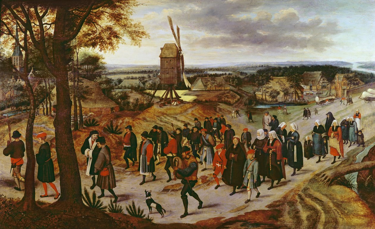 Düğün Alayı by Pieter Brueghel the Younger
